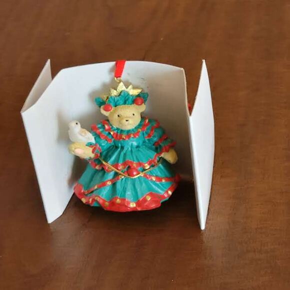 Vintage @1992 Muffy Vanderbear Collection Muffy Little Fir Tree Ornament New - Picture 9 of 12
